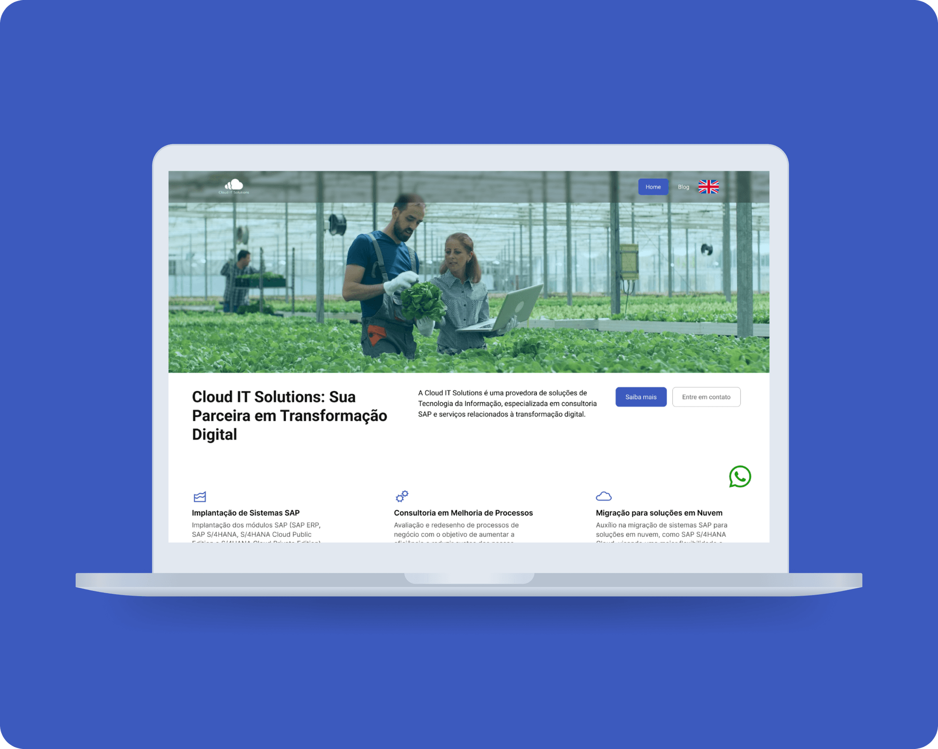 Cloud It Solutions - Landing Page